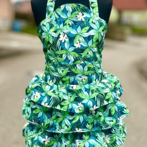 Fartuszek "Retro" z falbanami upinanymi ręcznie