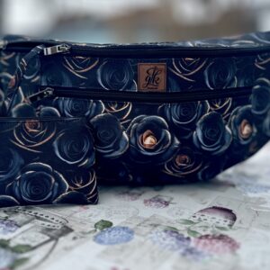 Nerka "Czarne Róże" w rozmiarze XL