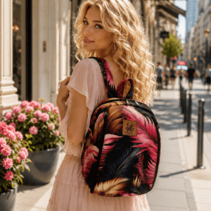 Plecak „Piórka Glamour”